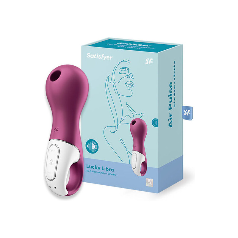 SATISFYER - LUCKY LIBRA STIMULATOR & VIBRATOR
