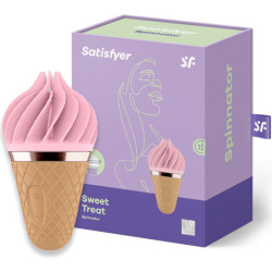 SATISFYER - SÜSSES LECKER SPINNATOR BRAUN & ROSA – Produktansicht 2
