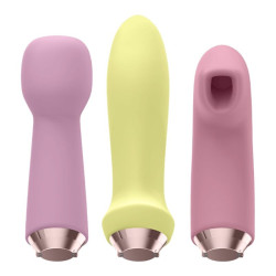 SATISFYER - MARVELOUS FOUR VIBRATOR UND LUFTPULSSET – Produktansicht 4