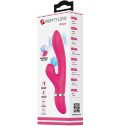 PRETTY LOVE - WILLOW RABBIT VIBRATOR UND SAUG – Produktansicht 4
