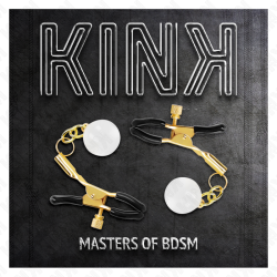 KINK - GLASPERLEN-NIPPELKLAMMERN GOLD 6 CM – Produktansicht 5