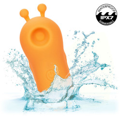 CALEXOTICS - NEON VIBES DER BUZZING VIBE FINGERSTIMULATOR 10 VIBRATIONEN ORANGE – Produktansicht 10