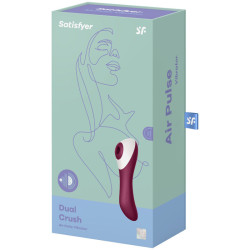 SATISFYER - DUAL CRUSH AIR PULSE VIBRATOR – Produktansicht 4