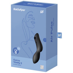 SATISFYER - CURVY TRINITY 2 AIR PULSE VIBRATOR – Produktansicht 4