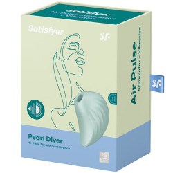 SATISFYER - PEARL DIVER AIR PULSE STIMULATOR & VIBRATOR – Produktansicht 4