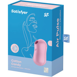 SATISFYER - COTTON CANDY AIR PULSE STIMULATOR & VIBRATOR – Produktansicht 3