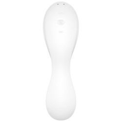 SATISFYER - CURVY TRINITY 5 AIR PULSE STIMULATOR & VIBRATOR APP – Produktansicht 3