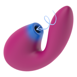 COVERME – Klitoris-Sauger & leistungsstarker G-Punkt-Rush-Vibrator – Produktansicht 2