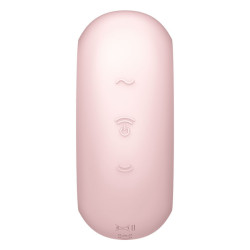 SATISFYER - PRO TO GO 3 DOPPELTER LUFTPULSSTIMULATOR & VIBRATOR – Produktansicht 4