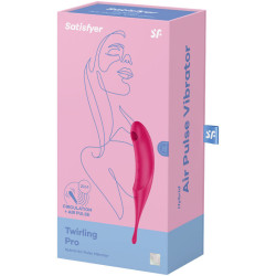 SATISFYER - TWIRLING PRO AIR PULSE STIMULATOR & VIBRATOR – Produktansicht 4