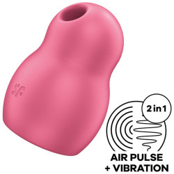 SATISFYER - PRO TO GO 1 DOPPELTER LUFTPULSSTIMULATOR & VIBRATOR