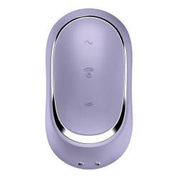 SATISFYER - PRO TO GO 2 DOPPELTER LUFTPULSSTIMULATOR & VIBRATOR – Produktansicht 4