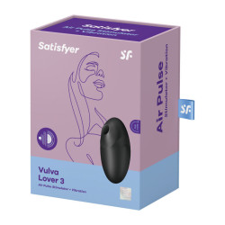 SATISFYER - VULVA LOVER 3 LUFTPULSSTIMULATOR & VIBRATOR – Produktansicht 4
