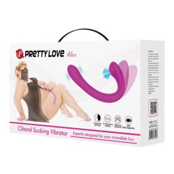 PRETTY LOVE - ALEX LILAC VIBRATOR UND KLITORISAUGGER – Produktansicht 6