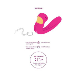 XOCOON - CELESTIAL LOVE VIBE STIMULATOR FUCHSIA – Produktansicht 8