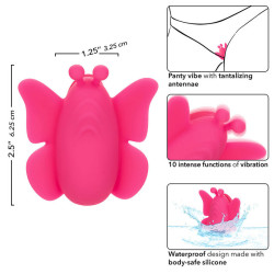 CALEXOTICS - NEON VIBES DER FLUTTER VIBE STIMULATOR 10 VIBRATIONEN ROSA – Produktansicht 8