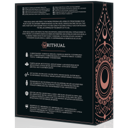 RITHUAL - NISHA - WIEDERAUFLADBARE VIBRIERENDE KEGELBLLE SCHWARZ – Produktansicht 10
