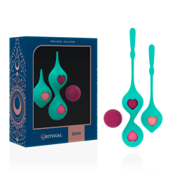 RITHUAL - DEVA AQUA GREEN RITUAL-SET FÜR DAS BECKENTRAINING – Produktansicht 2
