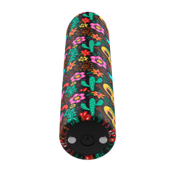 CUSTOM BULLETS - FLORAL RECHARGEABLE BULLET 10 INTENSITIES – Produktansicht 3