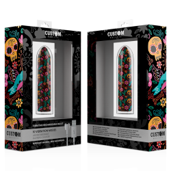 CUSTOM BULLETS - FLORAL RECHARGEABLE BULLET 10 INTENSITIES – Produktansicht 5