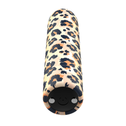 CUSTOM BULLETS - RECHARGEABLE BULLET LEOPARD 10 INTENSITIES – Produktansicht 2