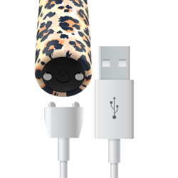 CUSTOM BULLETS - RECHARGEABLE BULLET LEOPARD 10 INTENSITIES – Produktansicht 3