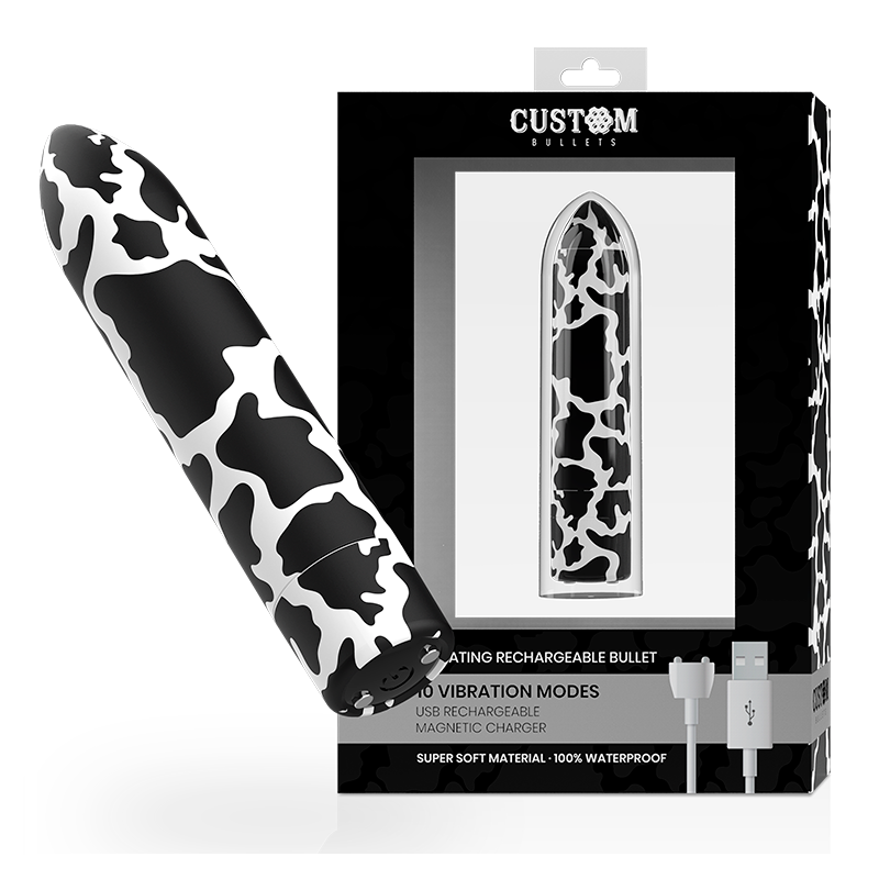 CUSTOM BULLETS - AUFLADBARE BULLET COW 10 INTENSITÄTEN