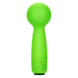 CALEXOTICS - NEON VIBES THE BUBBLY VIBE MINI-MASSAGER 10 VIBRATIONEN GRÜN – Produktansicht 2