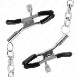 KINK - DICKE KETTE NIPPELKLEMMEN 30 CM – Produktansicht 4