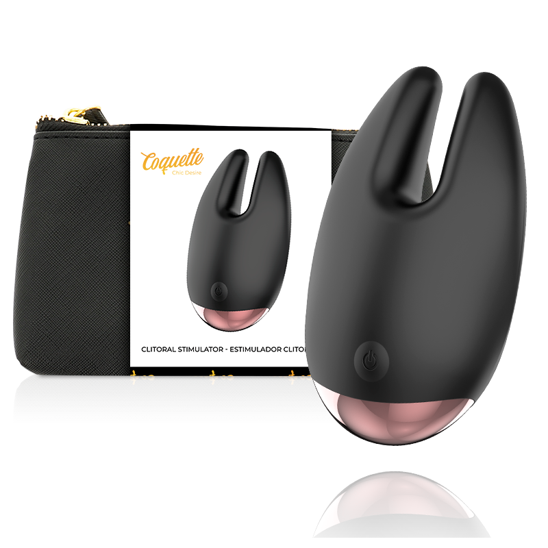 COQUETTE CHIC DESIRE - KLITORIALSTIMULATOR SCHWARZ / GOLD – D-225733