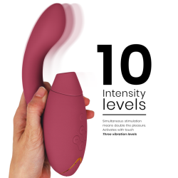 WOMANIZER - DUO 2 STIMULATOR BORDEAUX – Produktansicht 4
