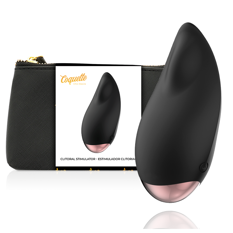 COQUETTE CHIC DESIRE - KLITORIALSTIMULATOR SCHWARZ / GOLD – D-225734