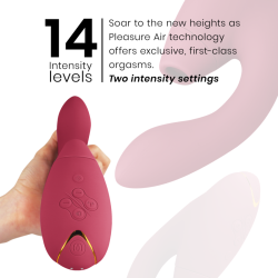 WOMANIZER - DUO 2 STIMULATOR BORDEAUX – Produktansicht 5
