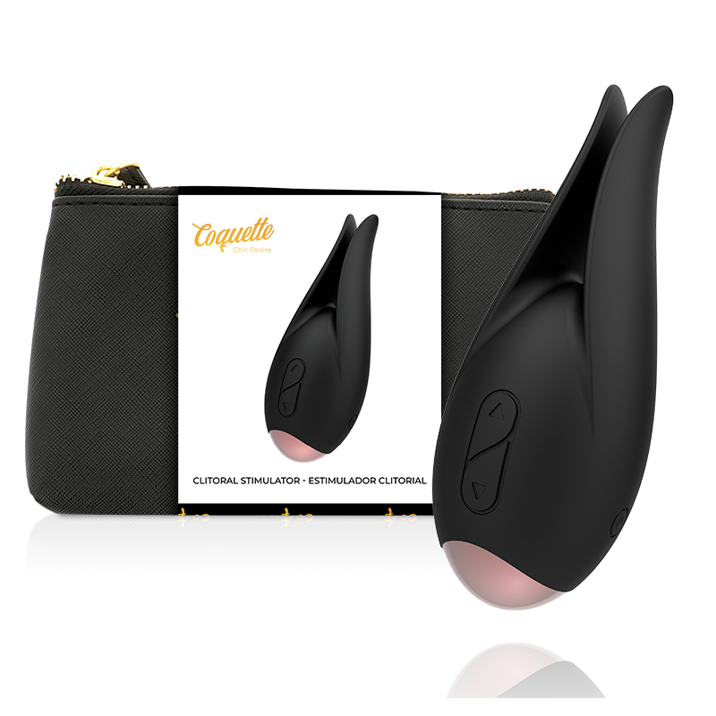 COQUETTE CHIC DESIRE - KLITORIALSTIMULATOR SCHWARZ / GOLD – D-225735