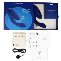 WOMANIZER - DUO 2 STIMULATOR BLAU – Produktansicht 6