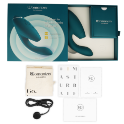 WOMANIZER - DUO 2 STIMULATOR BLAUES BENZIN – Produktansicht 6