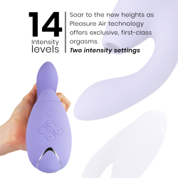 WOMANIZER - DUO 2 STIMULATOR FLIEDER – Produktansicht 5