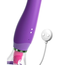 FANTASY FOR HER - KLITORISAUGER VIOLET, DER DIE ZUNGE STIMULIERT – Produktansicht 4