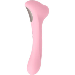 FEMINTIMATE - DAISY MASSAGER MIT SAUG- UND VIBRATOR PINK – Produktansicht 2