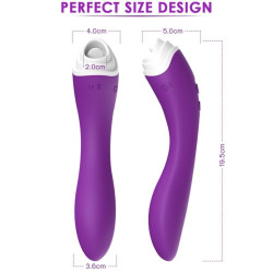 ARMONY - FAIRYLAND LECKT VIBRIERENDEN CLIT UND VIBRATOR LILA – Produktansicht 4
