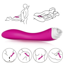ARMONY - FAIRYLAND LECKT VIBRIERENDEN CLIT UND VIBRATOR LILA – Produktansicht 5