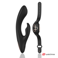 ANNE'S DESIRE - RABBIT FERNBEDIENUNGSTECHNOLOGIE WATCHME SCHWARZ/GOLD – Produktansicht 6
