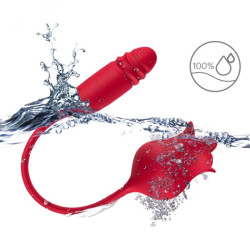 ARMONY - ROSELIP LECKT VIBRIERENDEN CLIT UND VIBRATOR ROT – Produktansicht 3