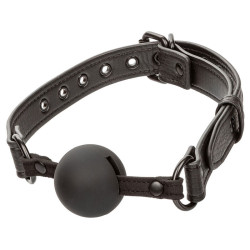 CALEXOTICS - NOCTURNAL BALL GAG SILIKON SCHWARZ – Produktansicht 2