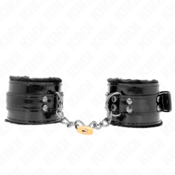 KINK - LEICHTE HANDGELENKSFESSELN MIT KUPFERSCHLOSS, VERSTELLBAR 17-29 CM X 5,5 CM – Produktansicht 2