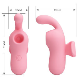 PRETTY LOVE - MINI-SPASSSPIELZEUG VON MAGIC FAIRY VIBRATOR & SAUGER – Produktansicht 5