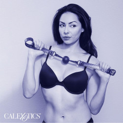 CALEXOTICS - NOCTURNAL BALL GAG SILIKON SCHWARZ – Produktansicht 5