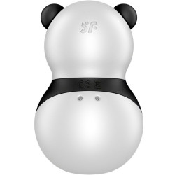 SATISFYER - POCKET PANDA STIMULATOR & VIBRATOR SCHWARZ WEISS – Produktansicht 3