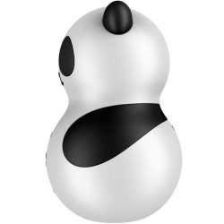 SATISFYER - POCKET PANDA STIMULATOR & VIBRATOR SCHWARZ WEISS – Produktansicht 4