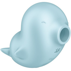 SATISFYER - SASSY SEAL STIMULATOR & VIBRATOR BLAU – Produktansicht 5
